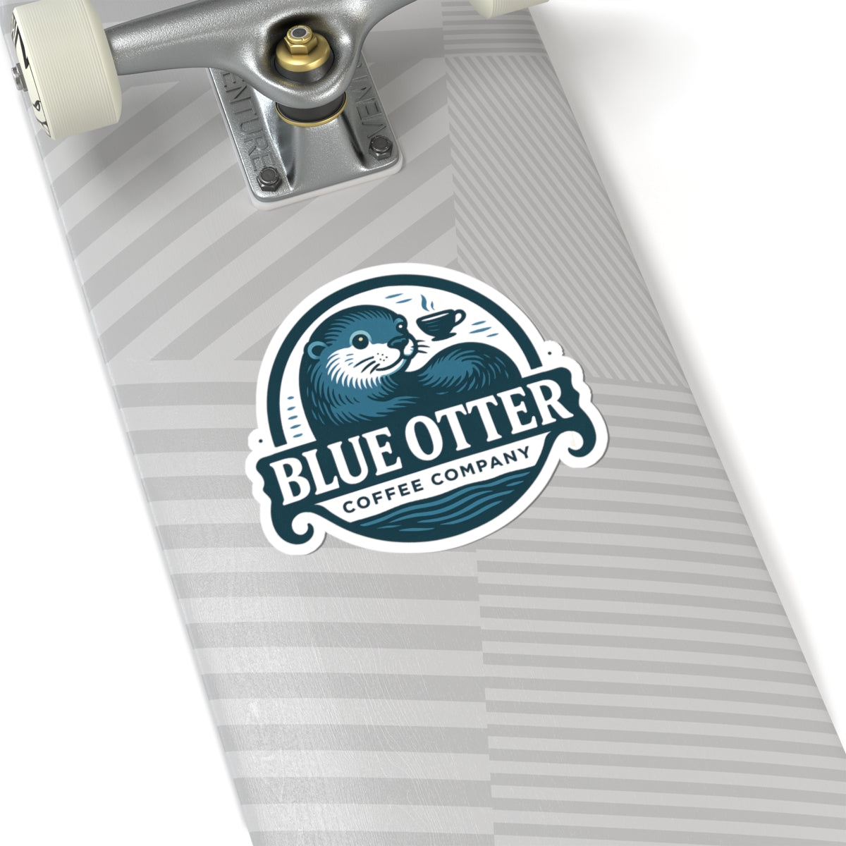 Blue Otter Coffee Stickers