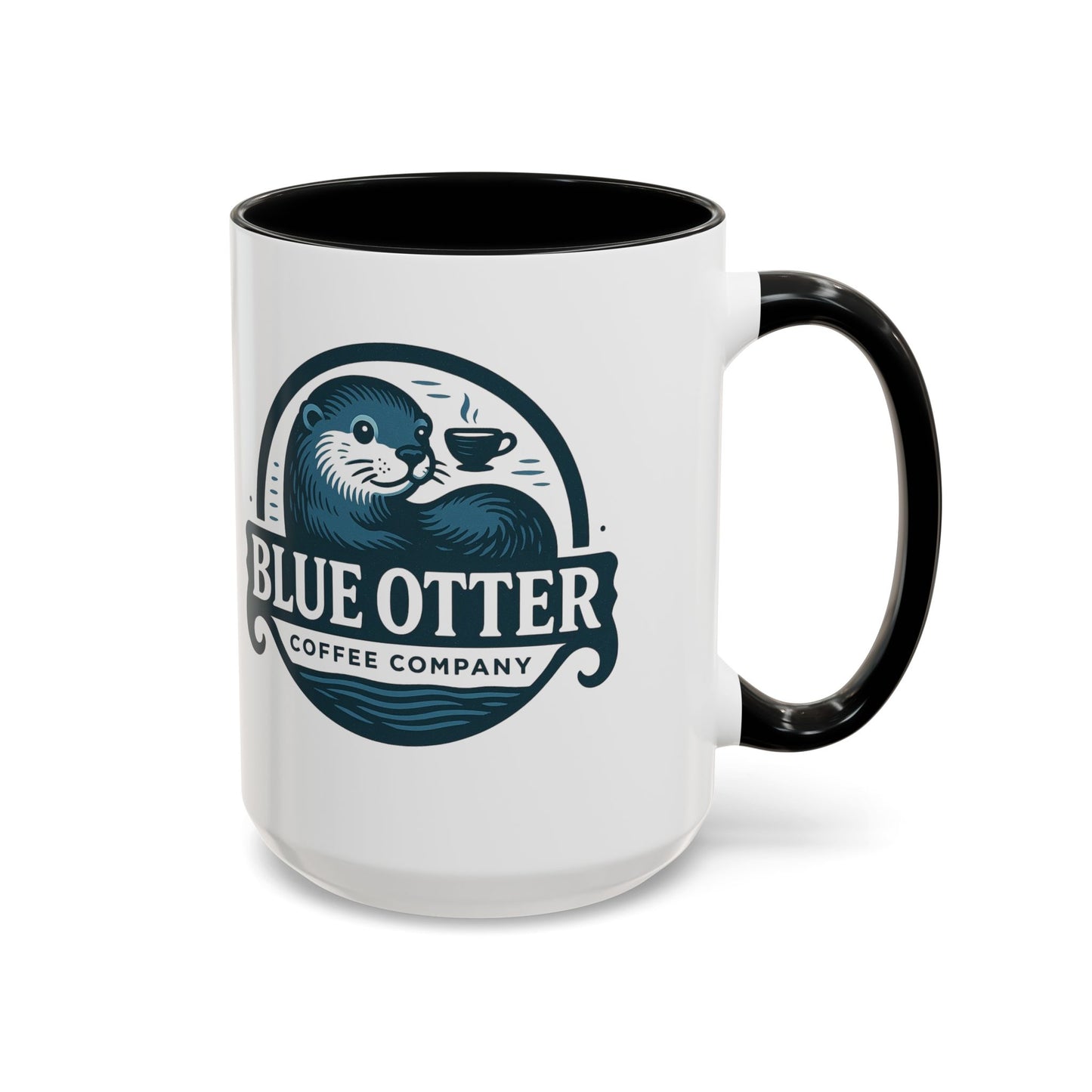 Cute Blue Otter Coffee Mug - Perfect for Coffee Lovers