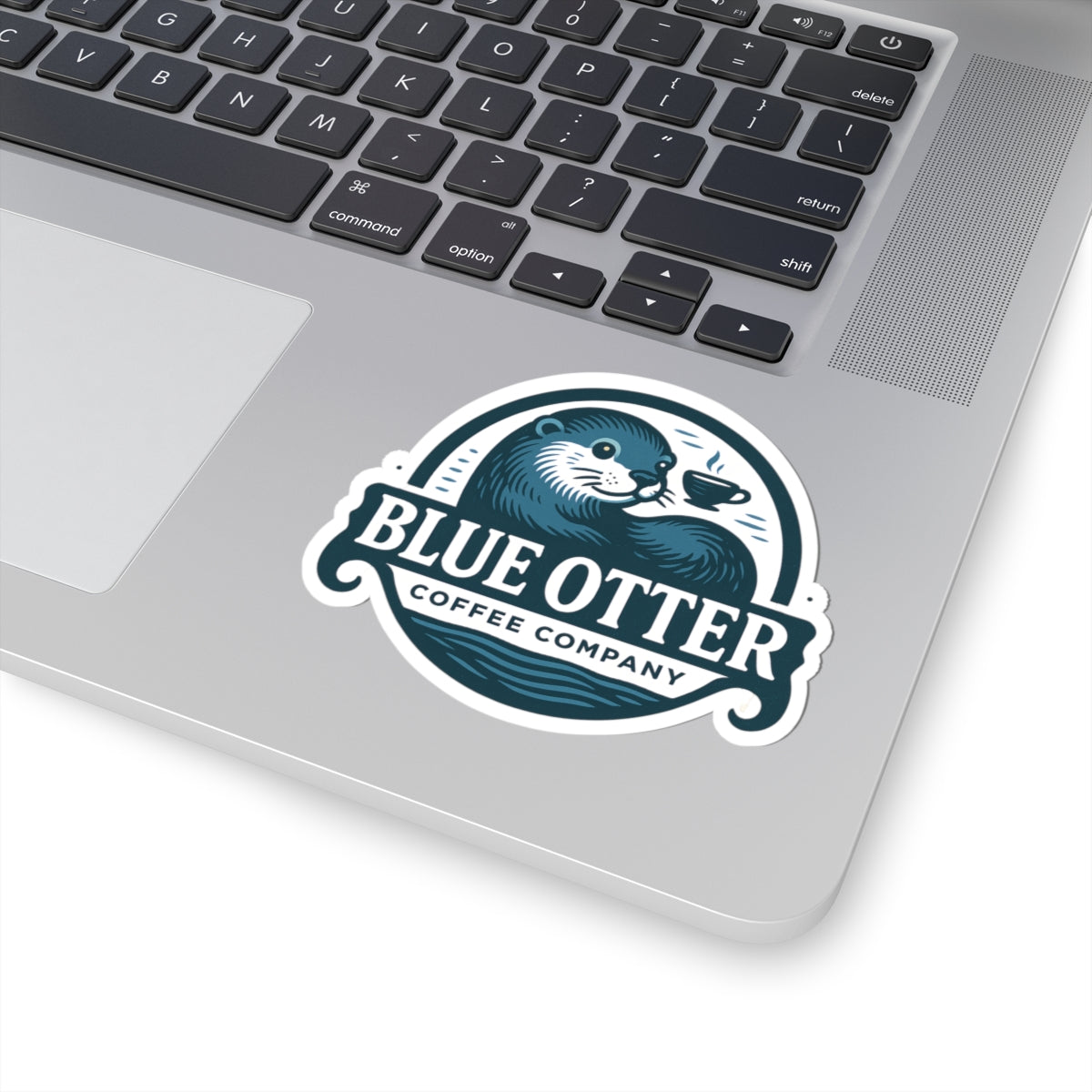 Blue Otter Coffee Stickers