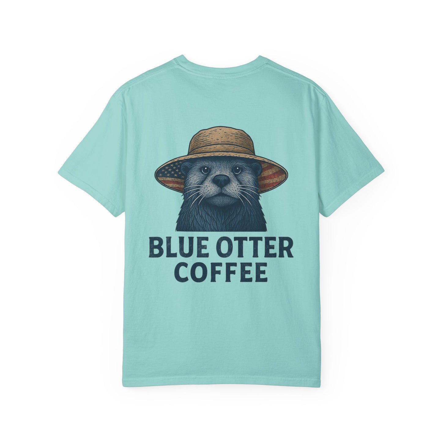 Unisex Coffee-Themed Tee with Summer Vibes from Blue Otter Coffee