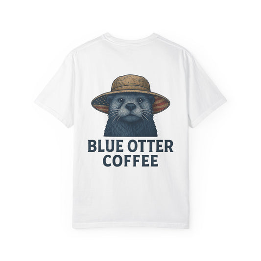 Unisex Coffee-Themed Tee with Summer Vibes from Blue Otter Coffee