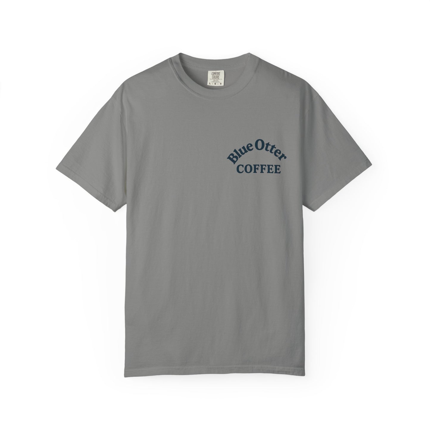 Blue Otter Coffee Frankenstein Tee, Halloween Apparel