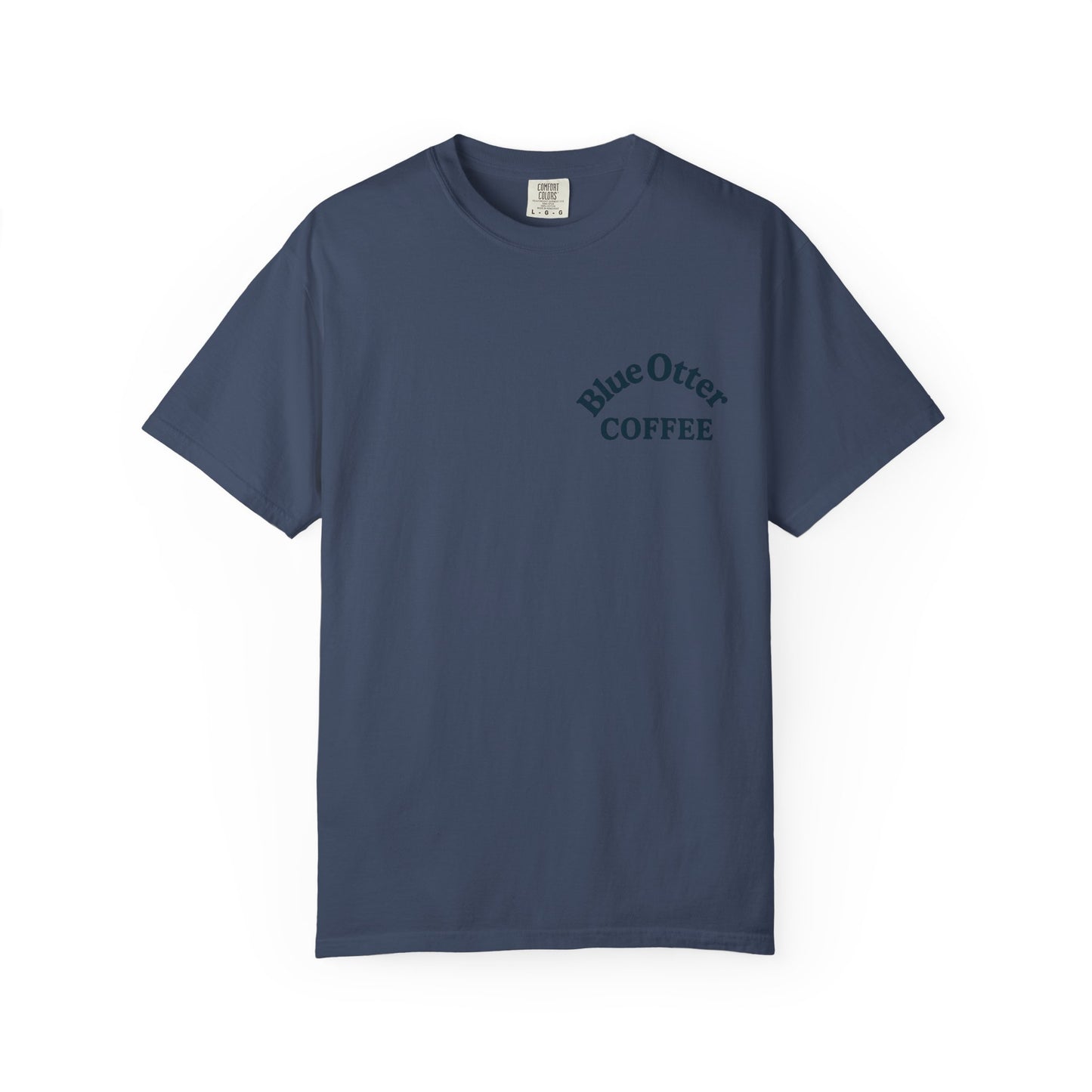 Blue Otter Coffee Frankenstein Tee, Halloween Apparel