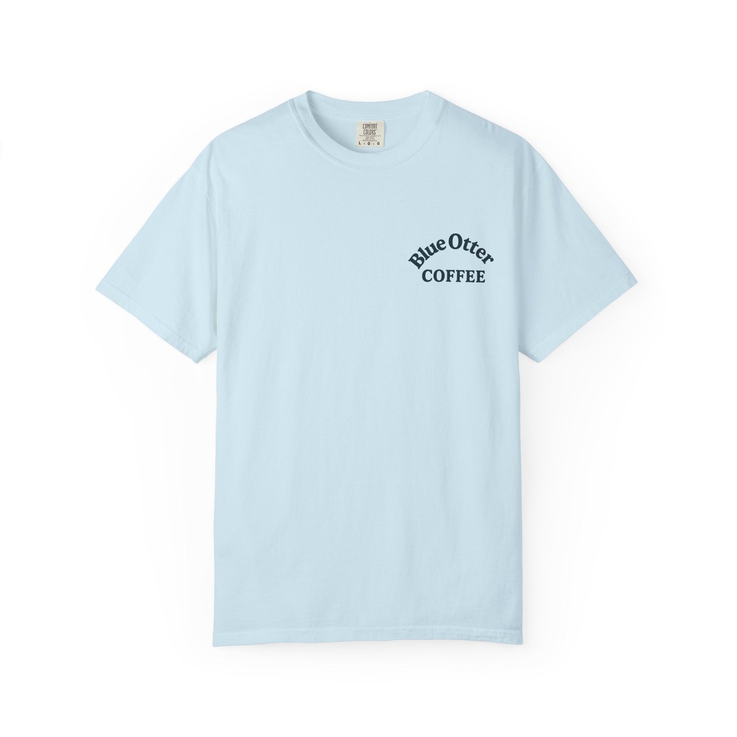 Unisex Coffee-Themed Tee with Summer Vibes from Blue Otter Coffee
