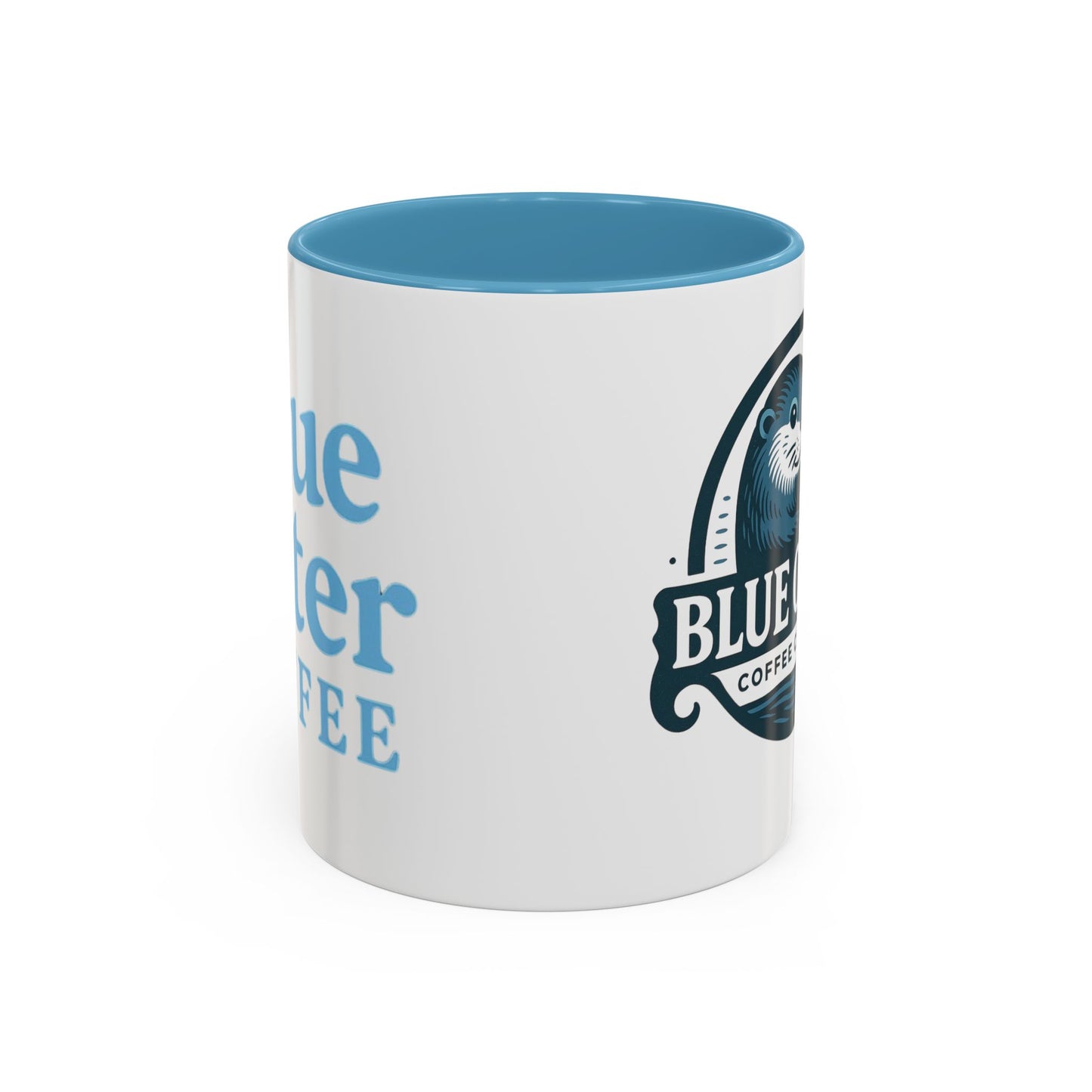 Cute Blue Otter Coffee Mug - Perfect for Coffee Lovers