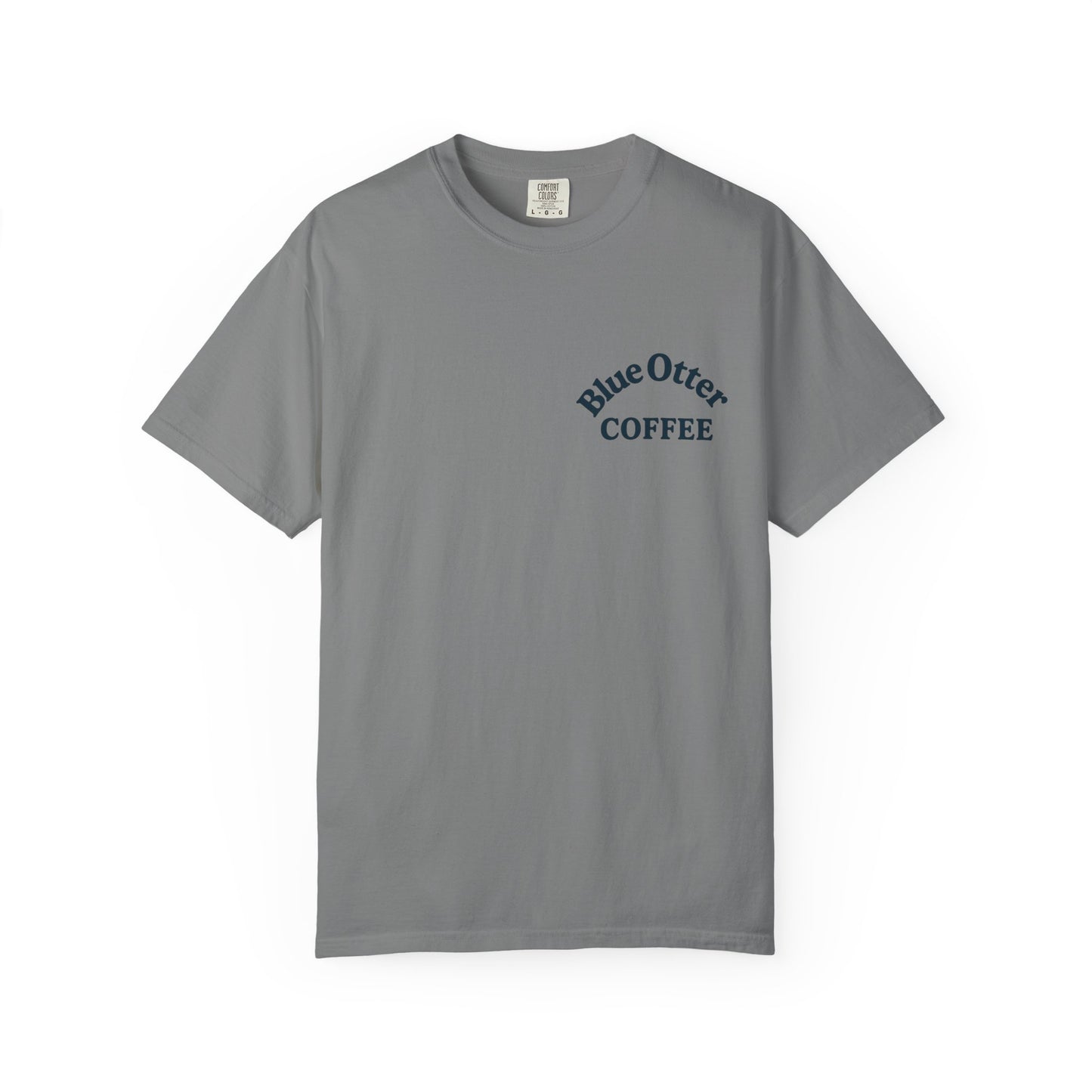 Blue Otter Coffee Frankenstein Tee, Halloween Apparel