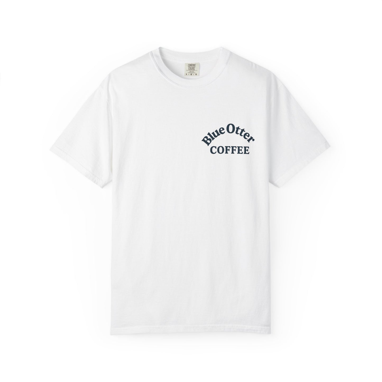Blue Otter Coffee Frankenstein Tee, Halloween Apparel