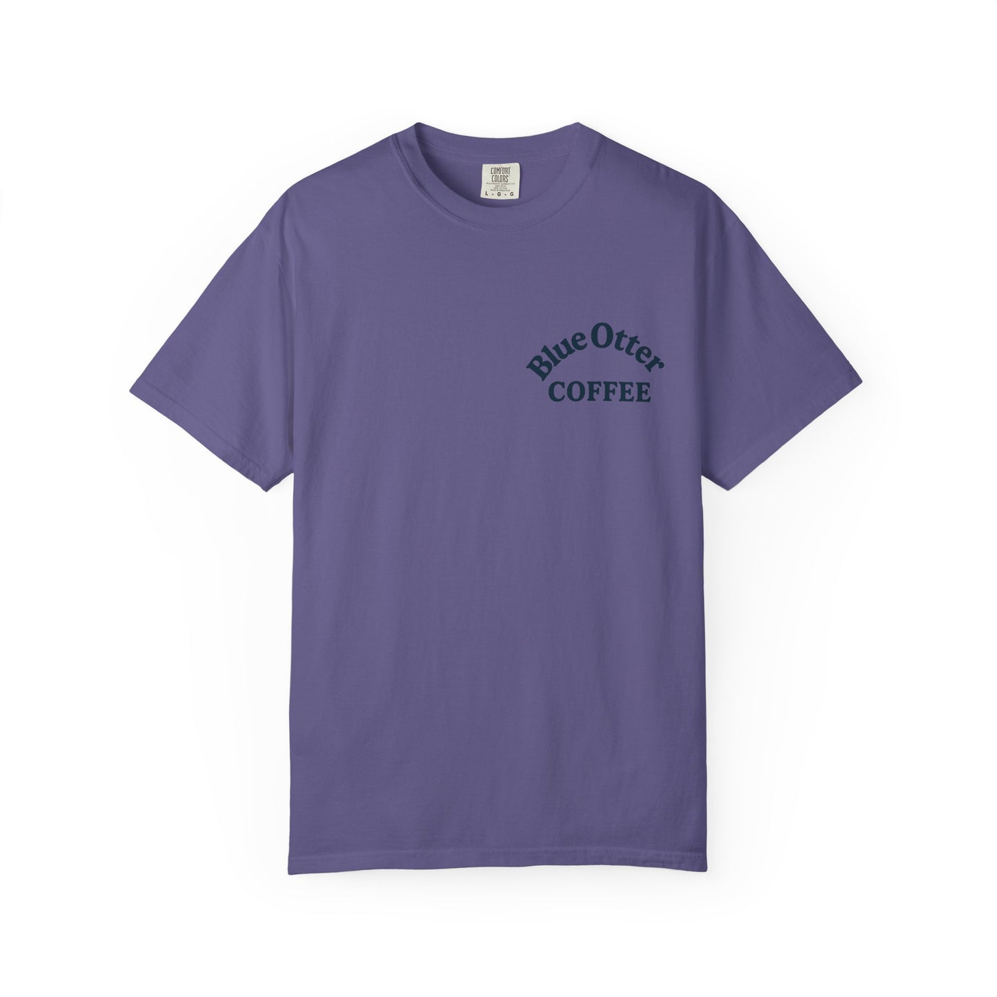 Blue Otter Coffee Frankenstein Tee, Halloween Apparel