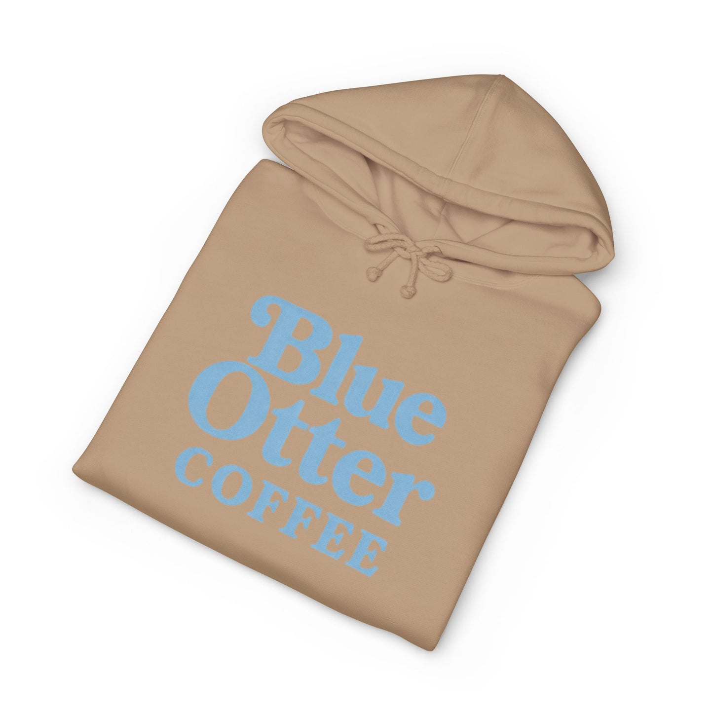Blue Otter Coffee HEAVYWEIGHT Hoodie — Vintage Cafe Logo Pullover