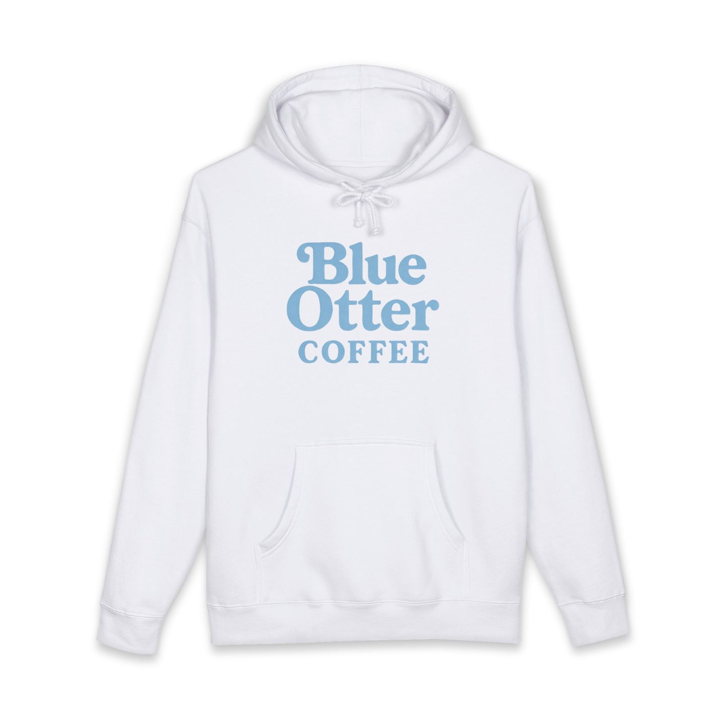Blue Otter Coffee HEAVYWEIGHT Hoodie — Vintage Cafe Logo Pullover