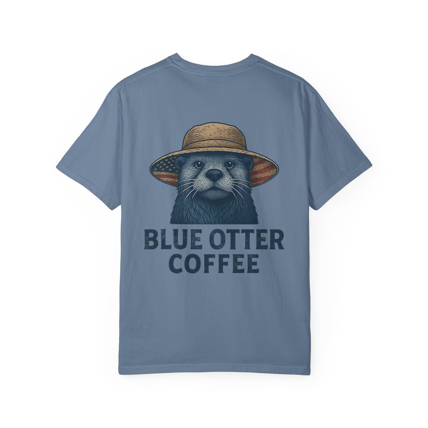 Unisex Coffee-Themed Tee with Summer Vibes from Blue Otter Coffee