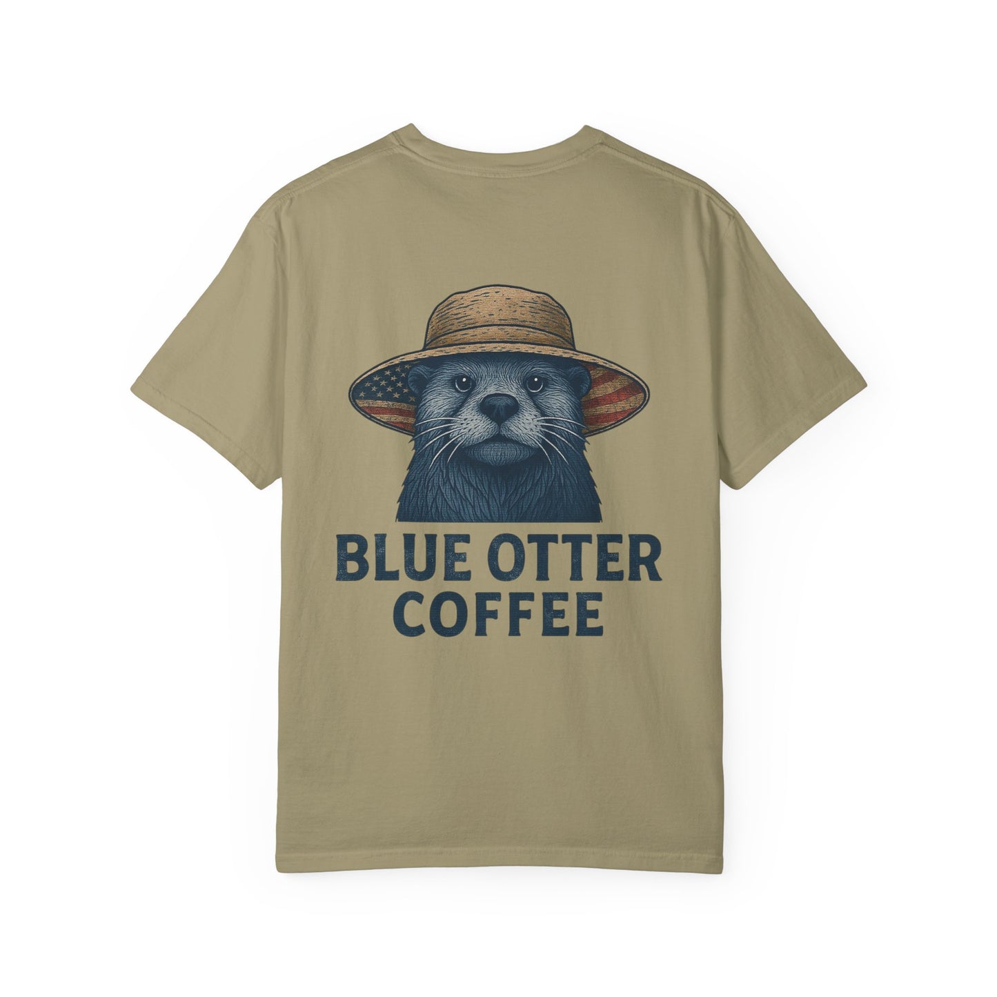 Unisex Coffee-Themed Tee with Summer Vibes from Blue Otter Coffee