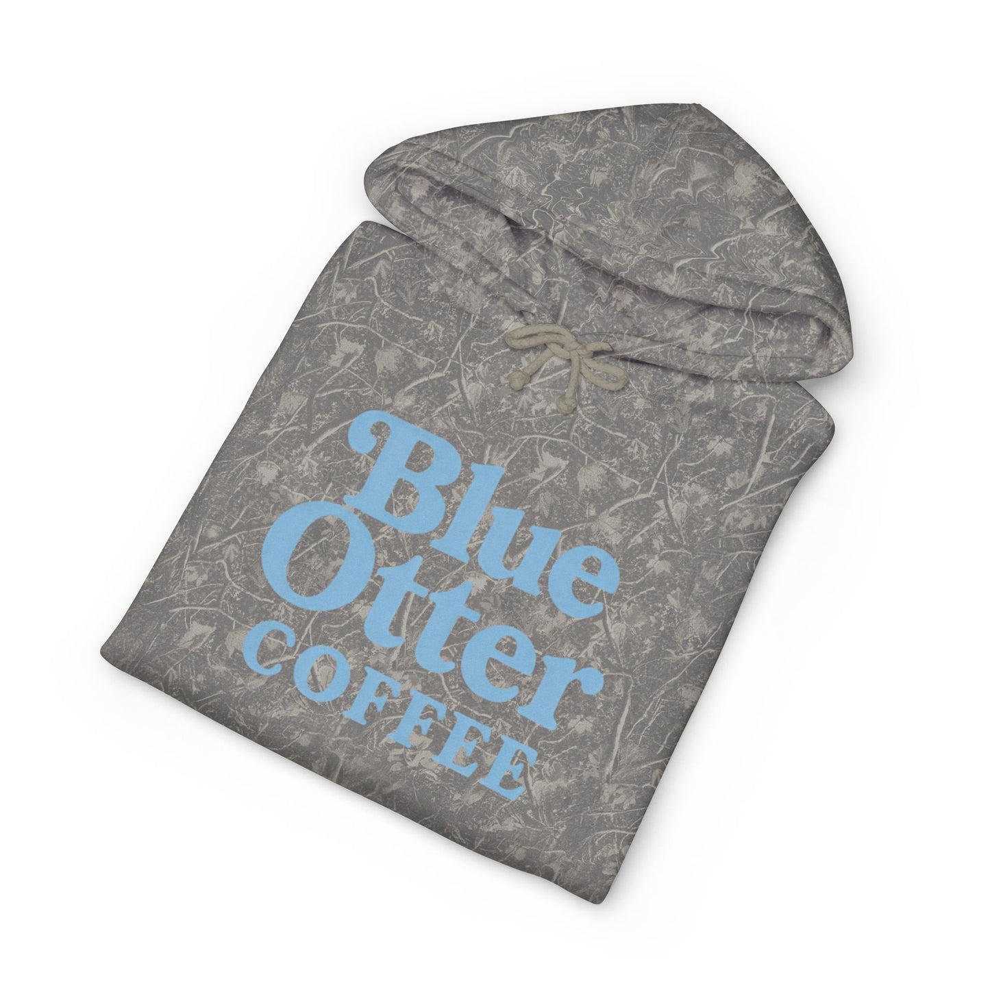 Blue Otter Coffee HEAVYWEIGHT Hoodie — Vintage Cafe Logo Pullover