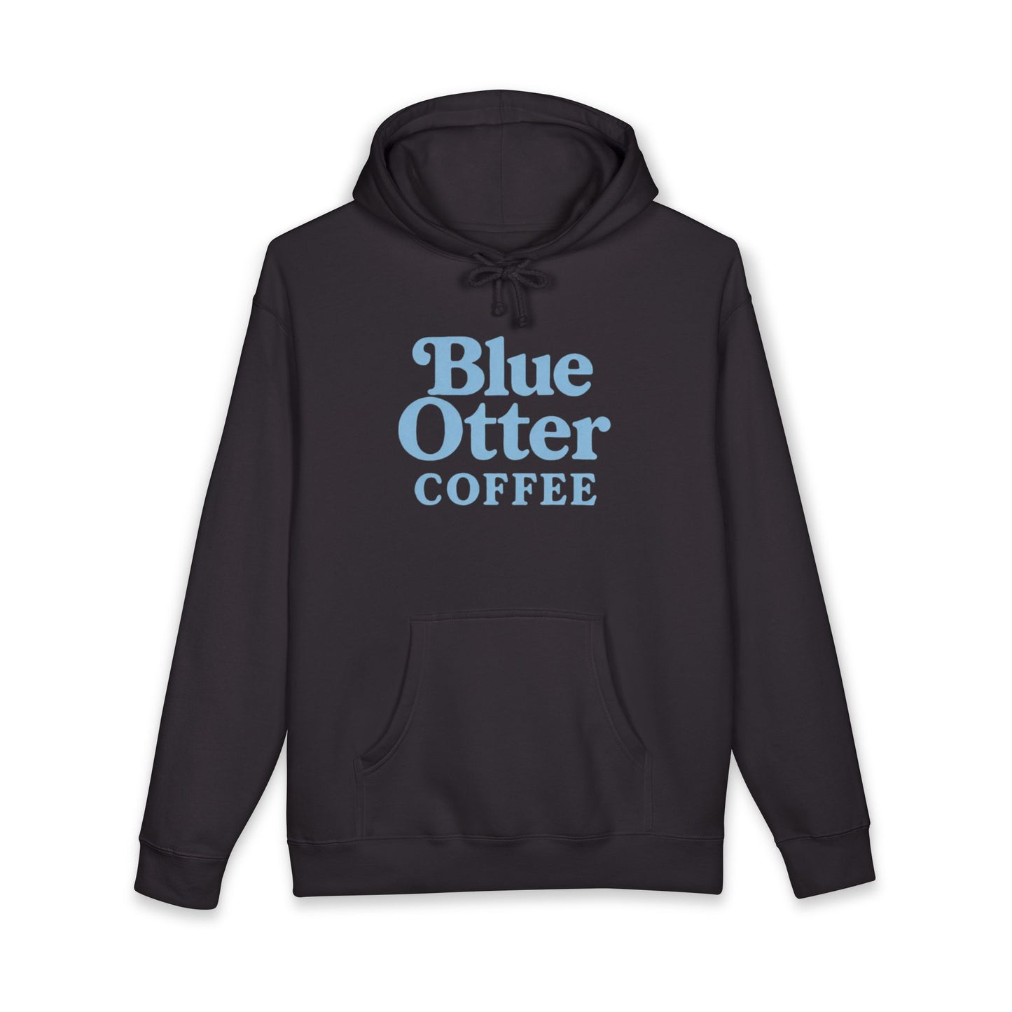 Blue Otter Coffee HEAVYWEIGHT Hoodie — Vintage Cafe Logo Pullover