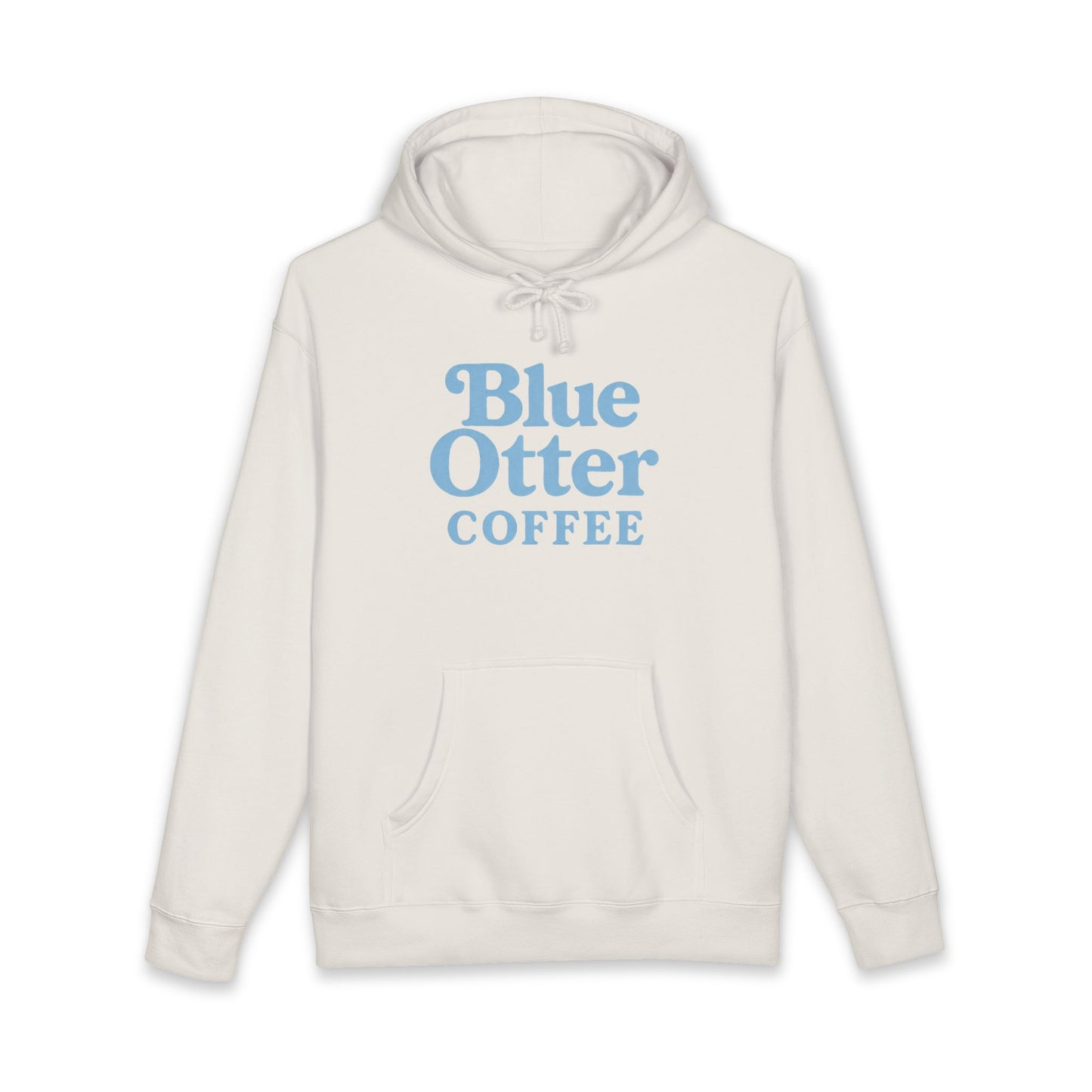 Blue Otter Coffee HEAVYWEIGHT Hoodie — Vintage Cafe Logo Pullover