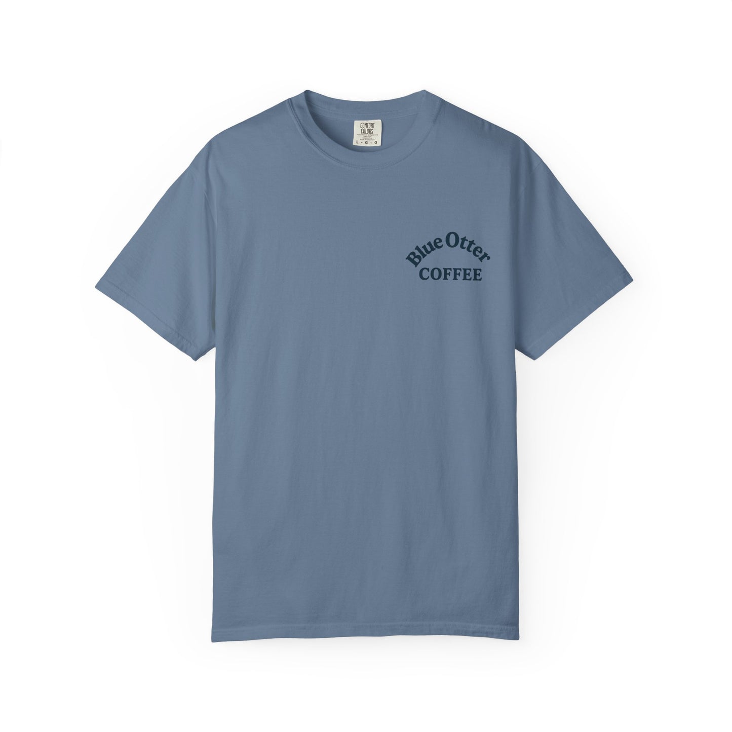 Unisex Coffee-Themed Tee with Summer Vibes from Blue Otter Coffee