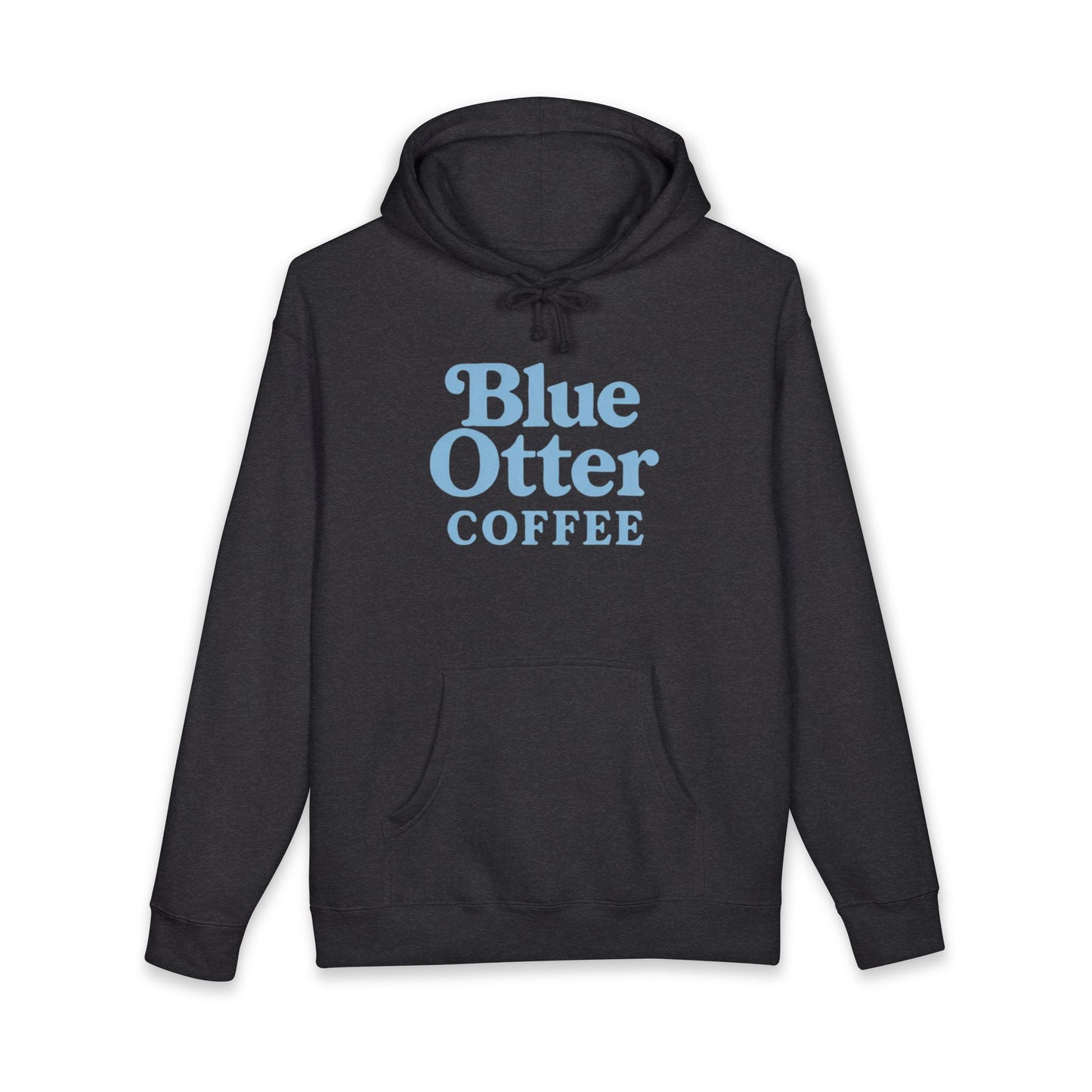 Blue Otter Coffee HEAVYWEIGHT Hoodie — Vintage Cafe Logo Pullover