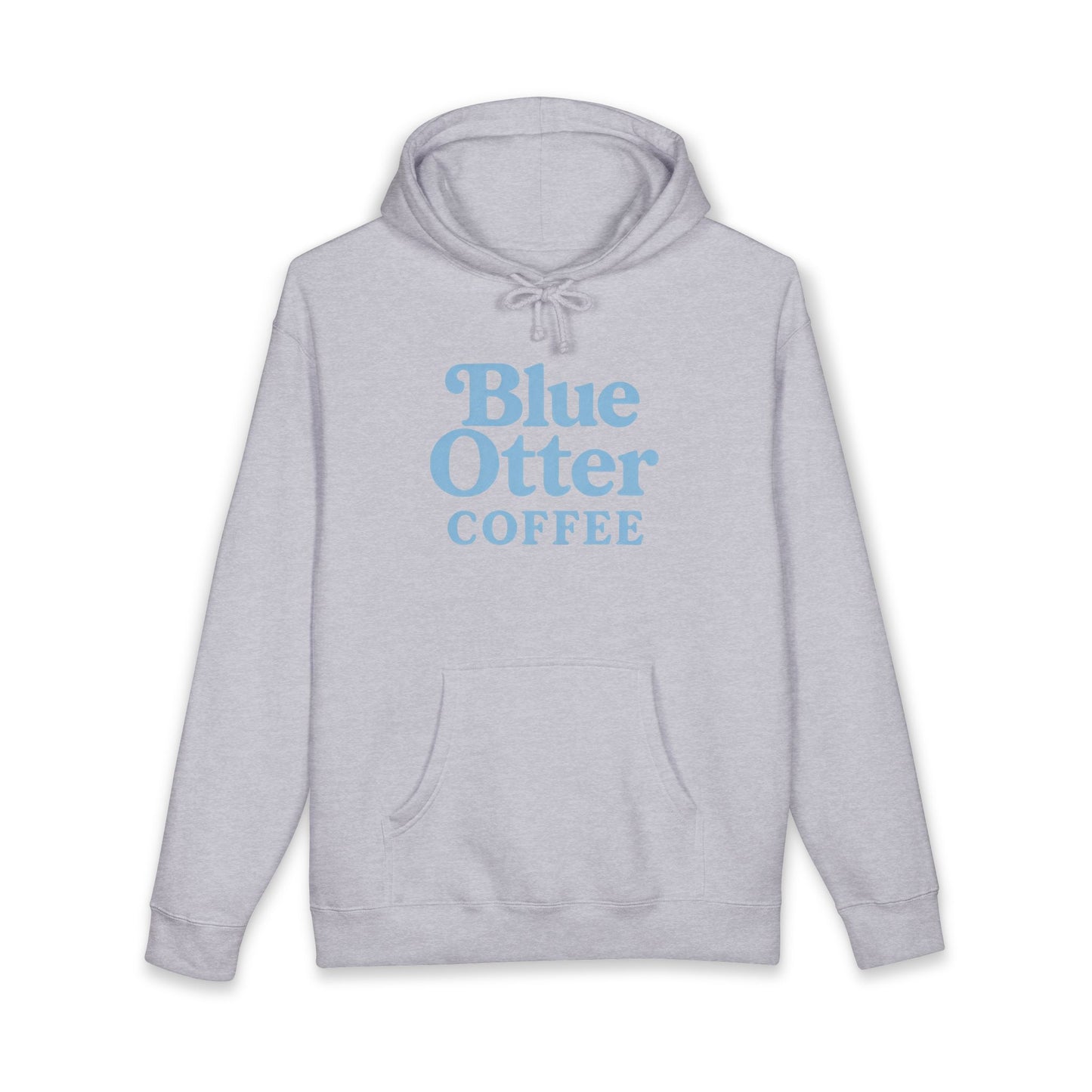 Blue Otter Coffee HEAVYWEIGHT Hoodie — Vintage Cafe Logo Pullover