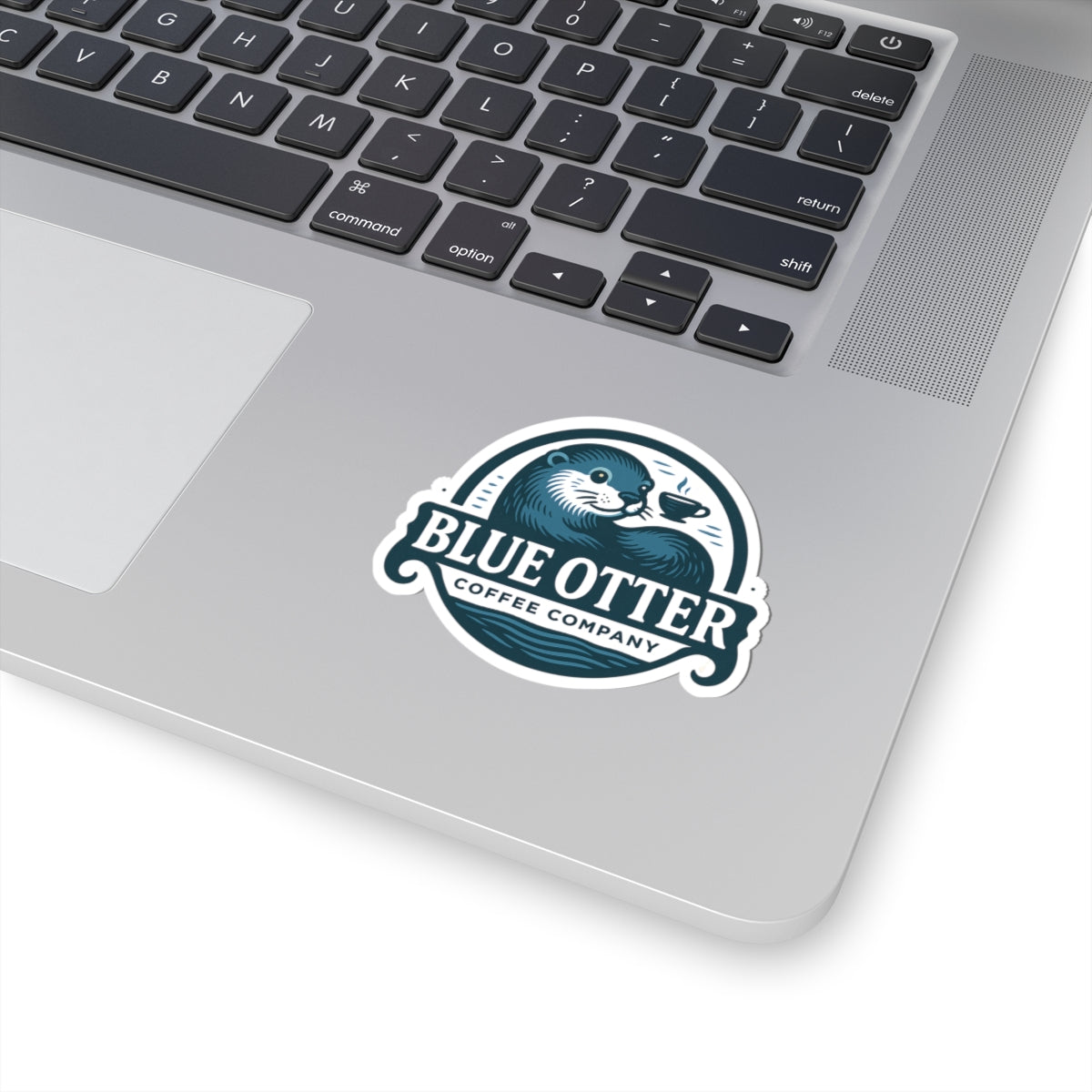 Blue Otter Coffee Stickers