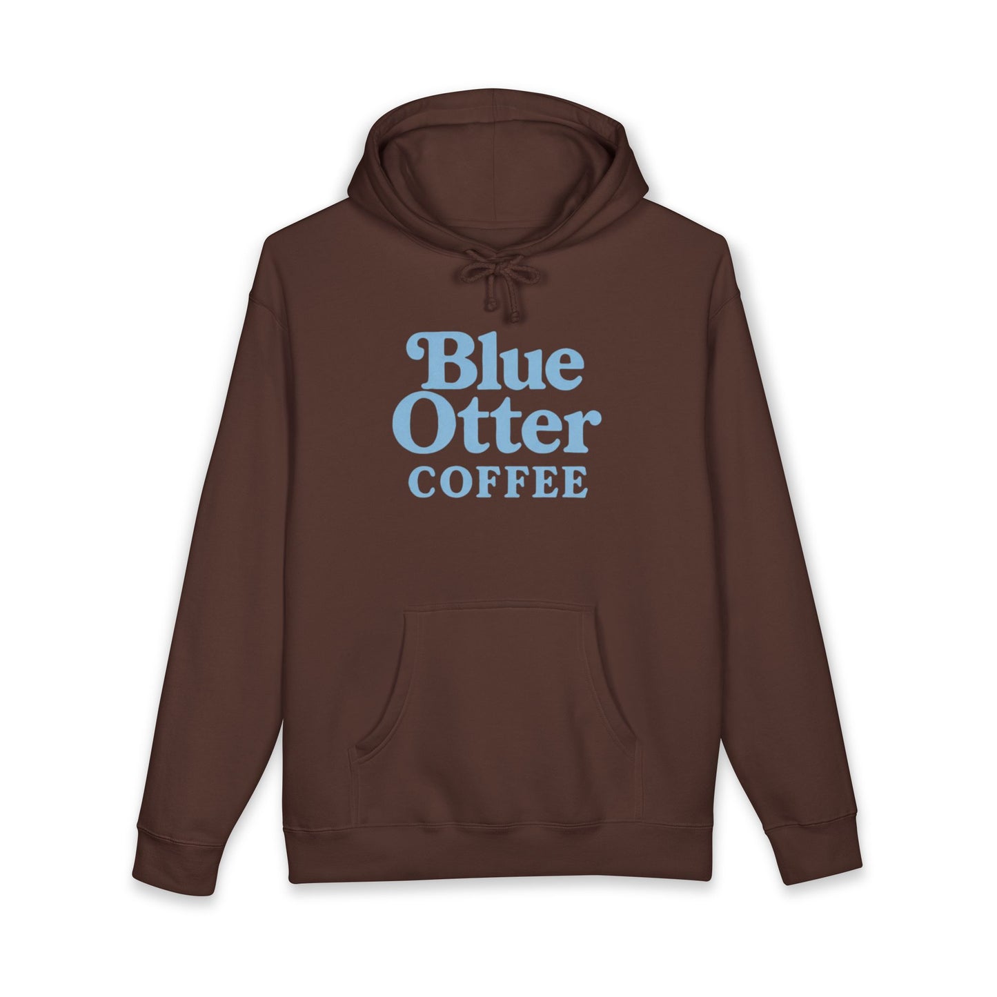 Blue Otter Coffee HEAVYWEIGHT Hoodie — Vintage Cafe Logo Pullover