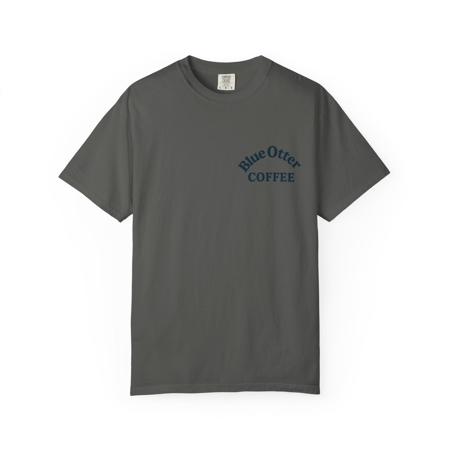 Blue Otter Coffee Frankenstein Tee, Halloween Apparel