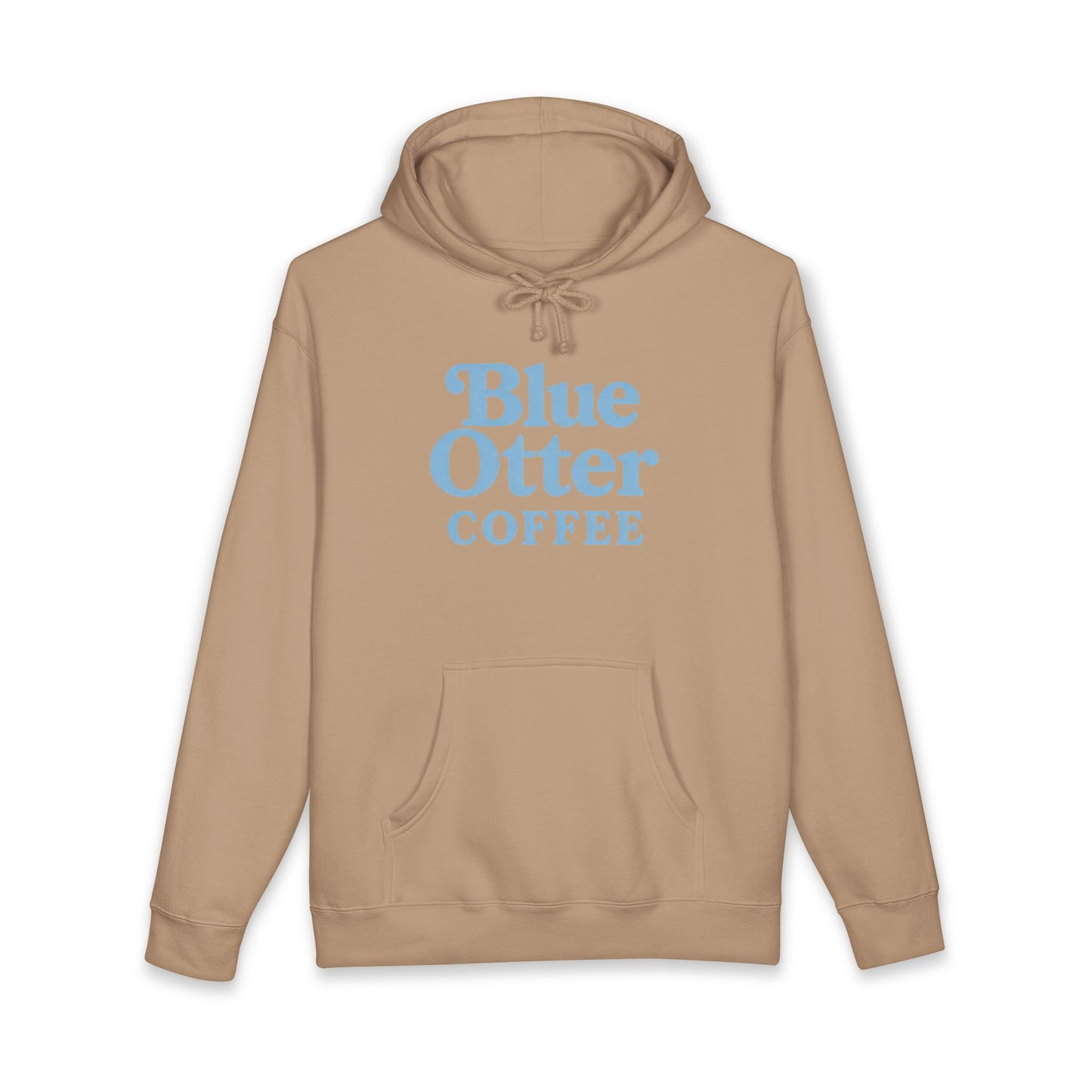 Blue Otter Coffee HEAVYWEIGHT Hoodie — Vintage Cafe Logo Pullover