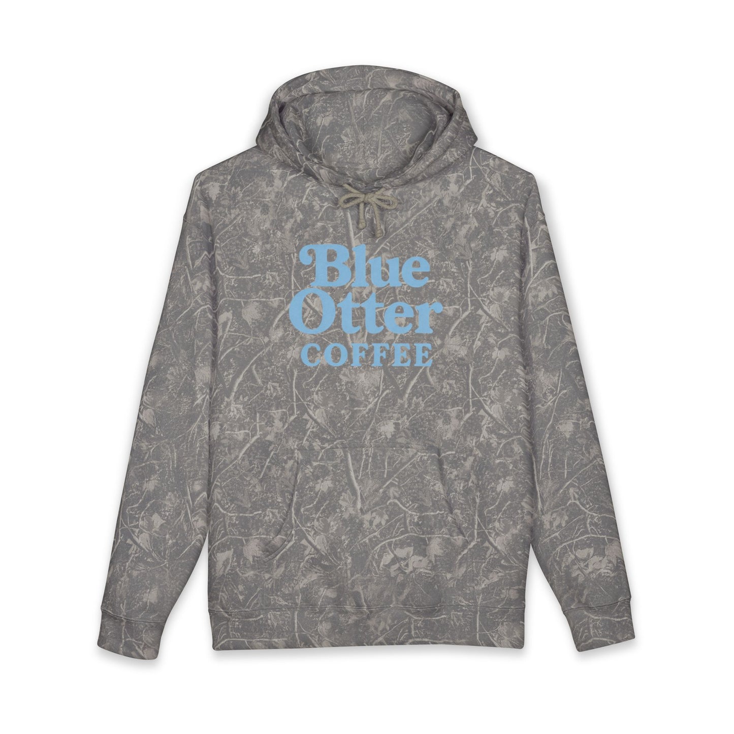 Blue Otter Coffee HEAVYWEIGHT Hoodie — Vintage Cafe Logo Pullover