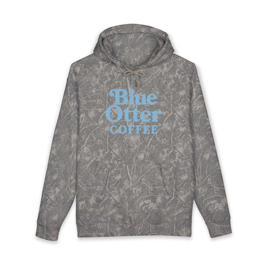 Blue Otter Coffee HEAVYWEIGHT Hoodie — Vintage Cafe Logo Pullover