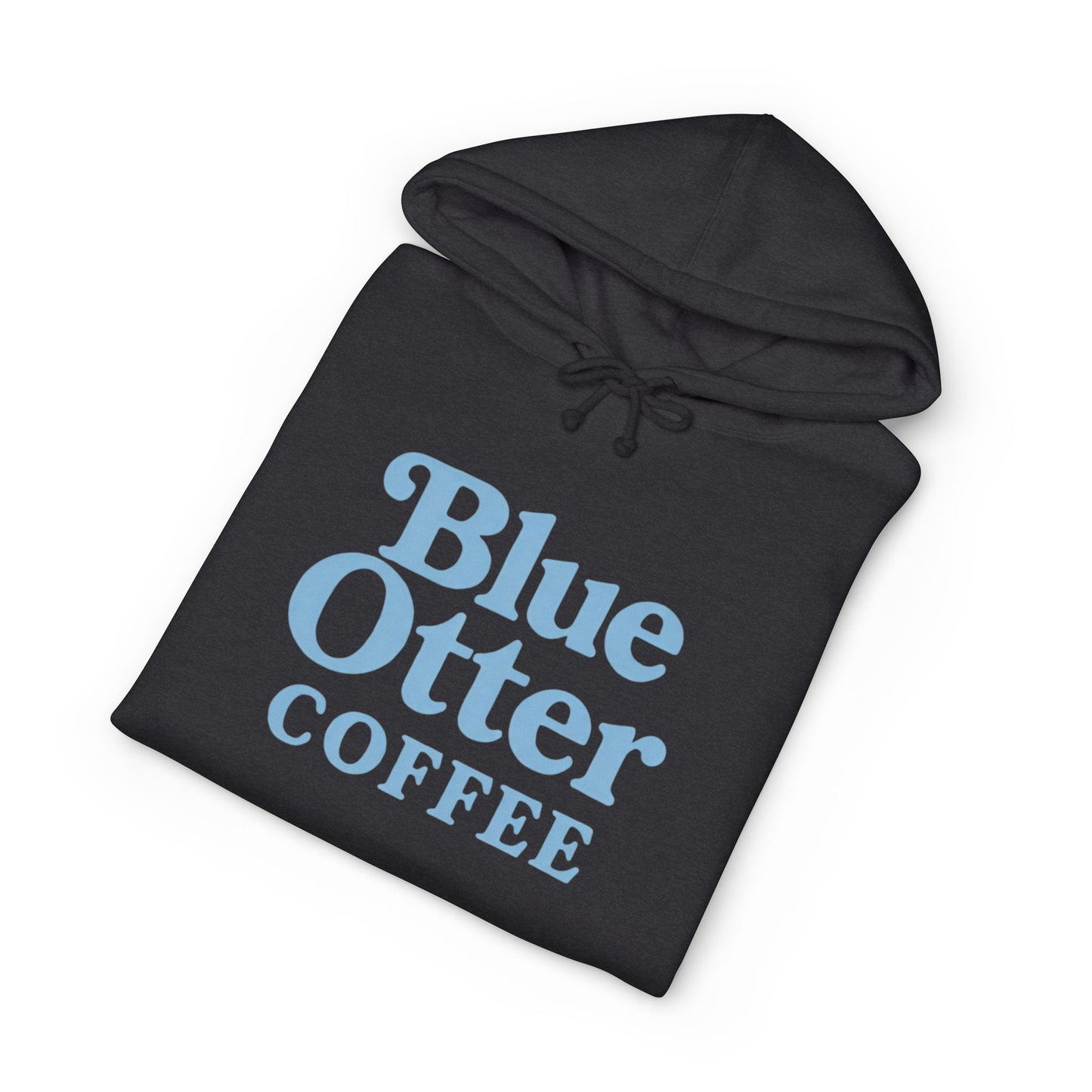 Blue Otter Coffee HEAVYWEIGHT Hoodie — Vintage Cafe Logo Pullover
